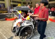 Inovasi E-Cak Karya Pelajar Purwokerto, Becak Listrik Ramah Lingkungan untuk Bantu Pengemudi Lansia