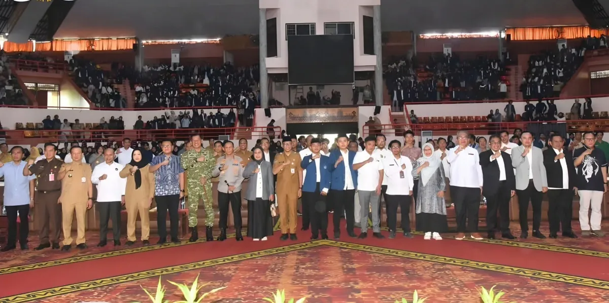 Pelantikan BEM Unila Dihadiri Ketua DPRD Lampung, Mahasiswa Didorong Jadi Penggerak Perubahan