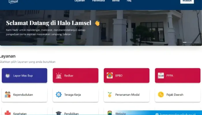 Pemkab Lampung Selatan Siapkan “Hallo Lamsel”, Layanan Aduan Digital yang Mudah Diakses Warga