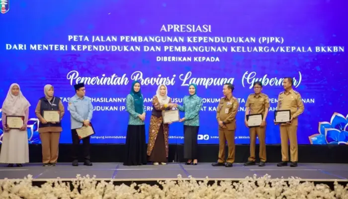 Pemprov Lampung Raih Apresiasi Nasional atas Penyusunan PJPK Berkualitas 2025