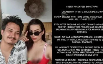 Pengakuan Mengejutkan, Suami Yulia Baltschun Sebut Pernah Selingkuh 3 Kali