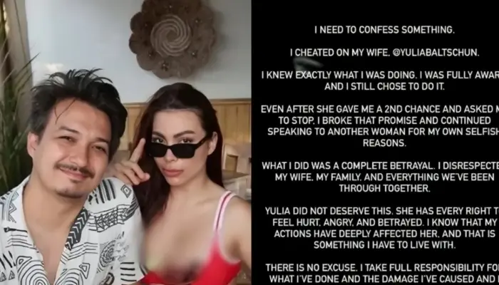 Pengakuan Suami Yulia Baltschun Viral, Akui Selingkuh Hingga 3 Kali