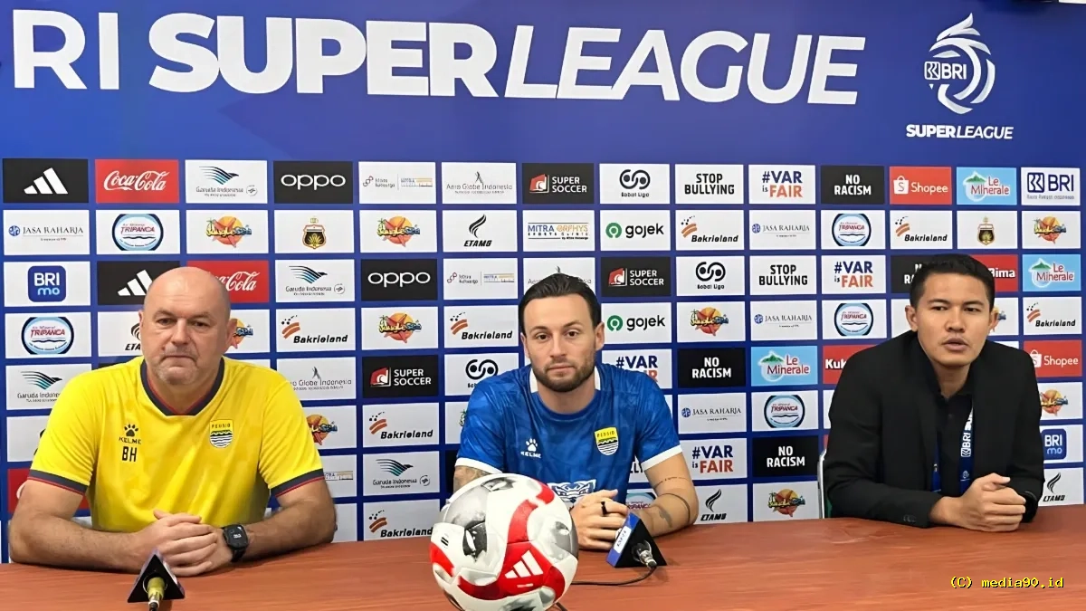 Persib Incar Tiga Kali Juara Beruntun, Strategi Menyerang Disiapkan Lawan Bhayangkara