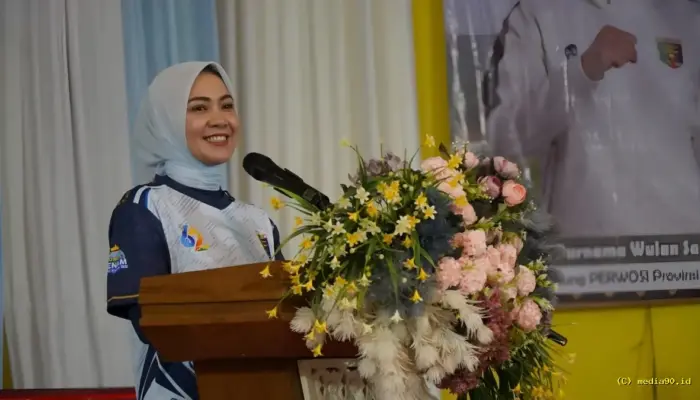 Perwosi Meriahkan HUT Lampung ke-62 Lewat Lomba Senam Payu Kidah