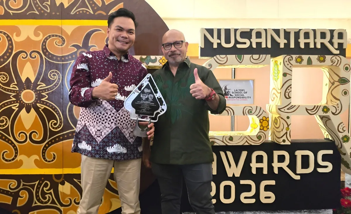 Program Rehabilitasi Mangrove Antar PLN Lampung Raih Platinum di Nusantara CSR Awards 2026