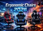 10 Kursi Gaming Ergonomis Terbaik 2026 untuk Kerja dan Gaming