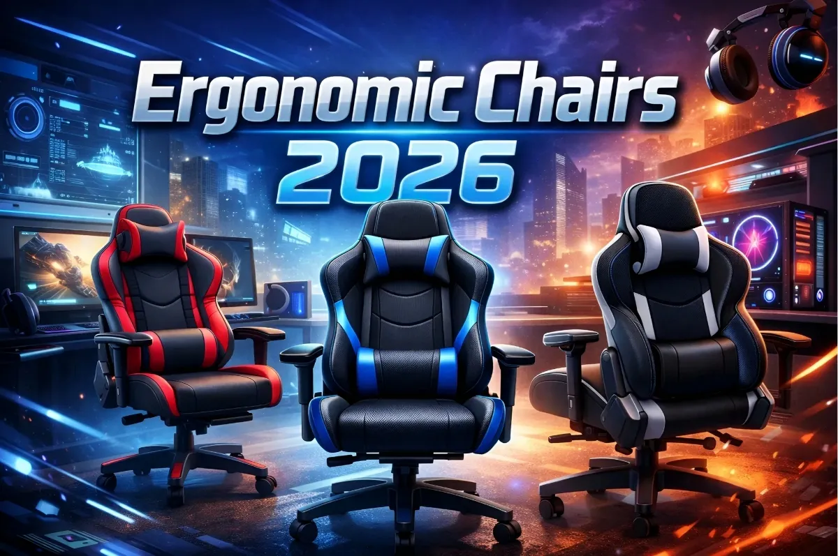 Rekomendasi 10 Kursi Gaming Nyaman 2026 Cocok untuk Kerja Seharian