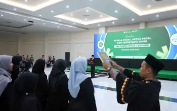 Rektor Resmi Lantik Pejabat Baru: Kepala Pusat hingga Kaprodi dan Sekprodi