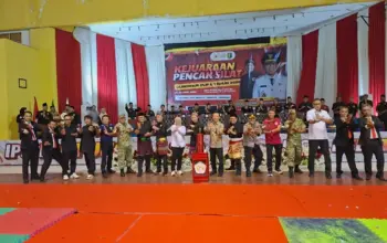 Ribuan Pesilat Ramaikan Kejuaraan Pencak Silat Gubernur Cup I 2026 di PKOR, Perebutkan Piala Gubernur Lampung