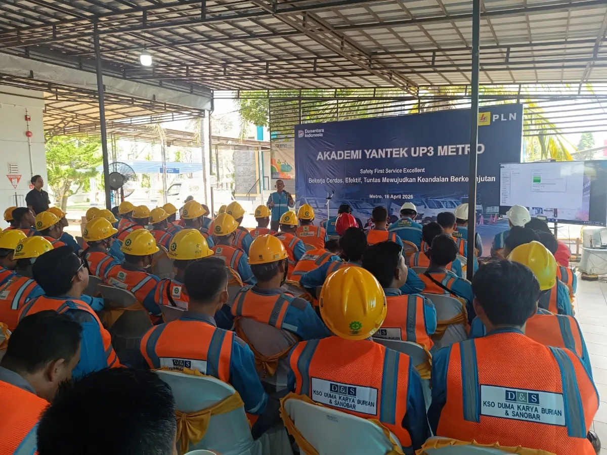Sambut Hari Buruh PLN UP3 Metro Perkuat Kapasitas Petugas Teknik Demi Layanan Optimal