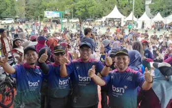 Semarak Dies Natalis ke 42 Polinela 6.000 Peserta Ramaikan Acara Dide Hijau Daun Turut Tampil