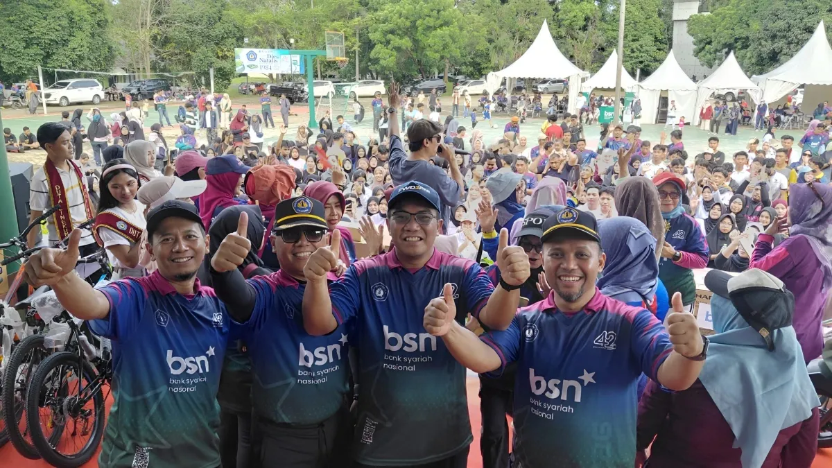 Semarak Dies Natalis ke 42 Polinela 6.000 Peserta Ramaikan Acara Dide Hijau Daun Turut Tampil