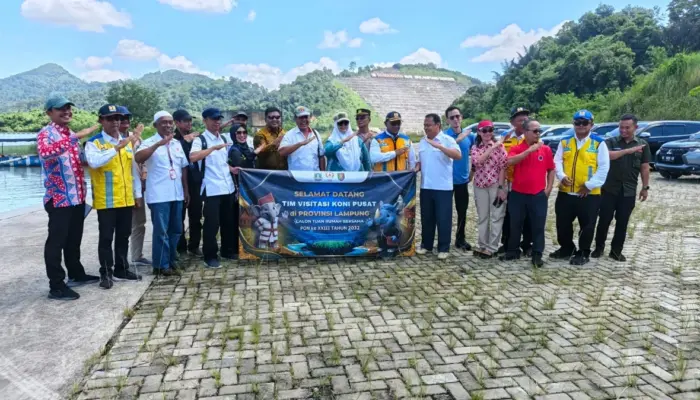 KONI Pusat Beri Sinyal Positif, Bendungan Way Sekampung Berpeluang Jadi Venue PON 2032