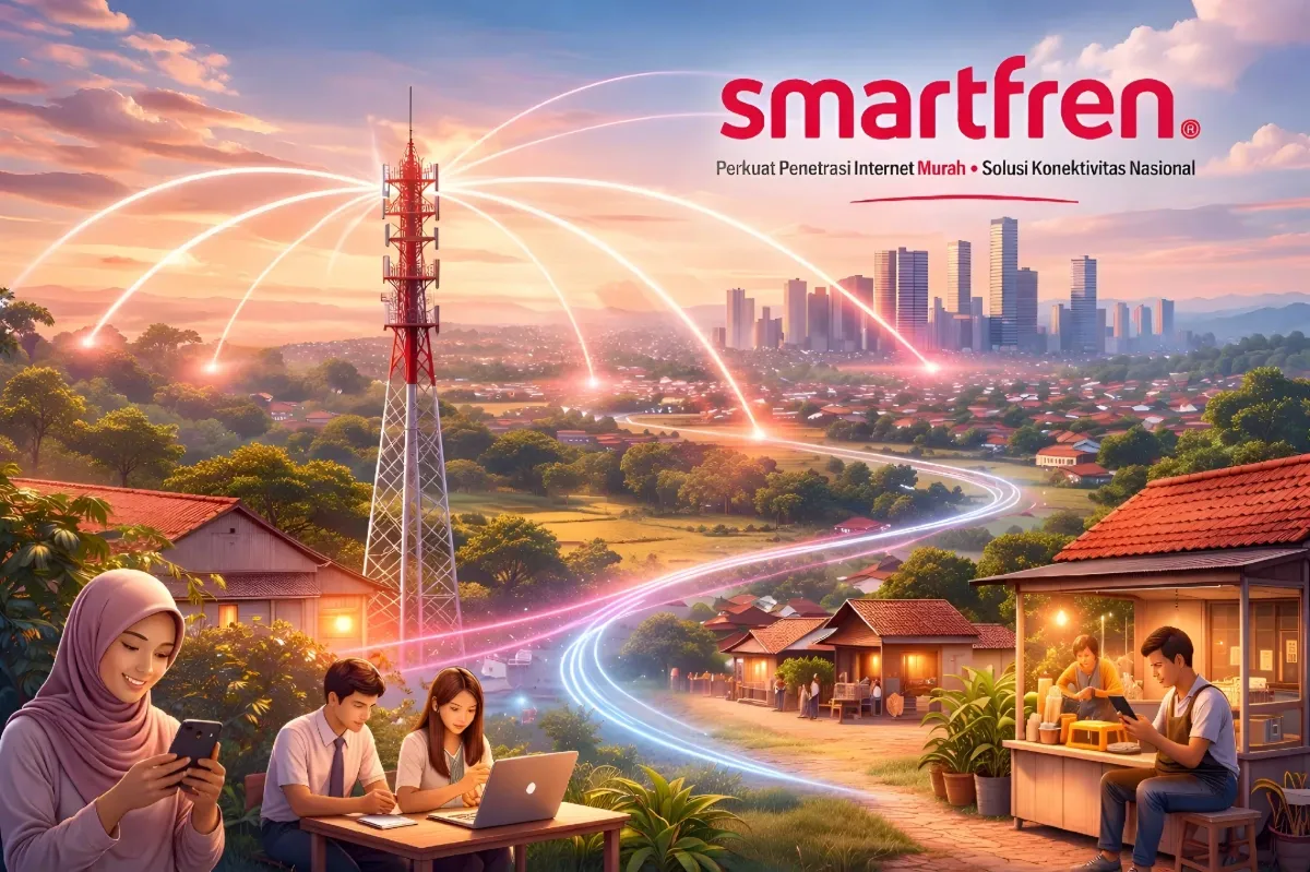 Smartfren Andalkan Internet Hemat 2026 untuk Percepat Transformasi Ekonomi Digital