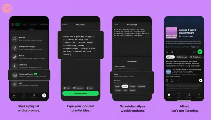 Spotify Perluas AI Playlist, Kini Bisa Atur Podcast Sesuai Mood dari Teks