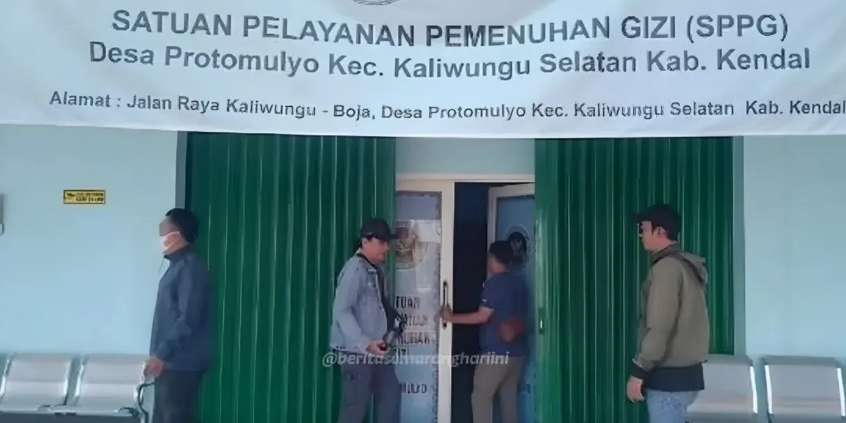 Tagihan Belum Lunas, Supplier Datangi Dapur SPPG Kendal hingga Viral di Media Sosial
