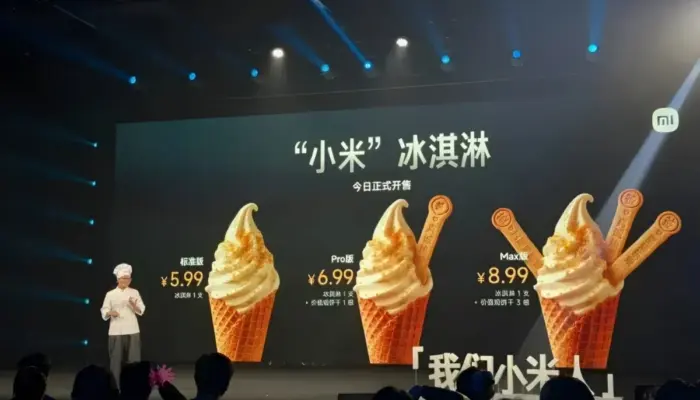 Xiaomi Luncurkan Es Krim “Standard, Pro, Max”, Gaya Flagship Masuk Dunia Kuliner