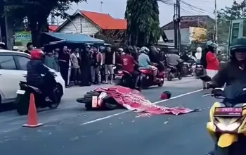 Tragis! Kecelakaan Fatal di Jalan Lingkar Timur Sidoarjo, Diduga Hindari Jalan Rusak