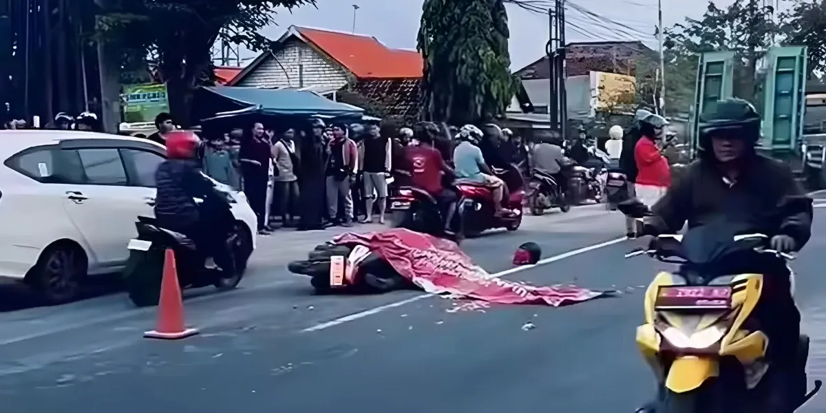 Tragis! Kecelakaan Fatal di Jalan Lingkar Timur Sidoarjo, Diduga Hindari Jalan Rusak