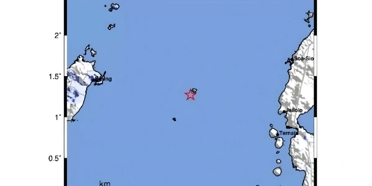 Update Gempa Hari Ini: Magnitudo 4,3 Goyang Ternate, Batang Dua Ikut Terdampak
