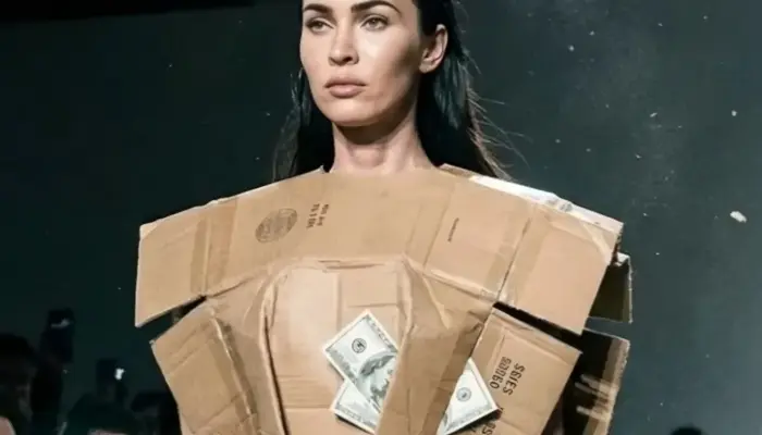 Balenciaga Bikin Heboh dengan Gaun ‘Kardus’ Seharga Rp140 Juta