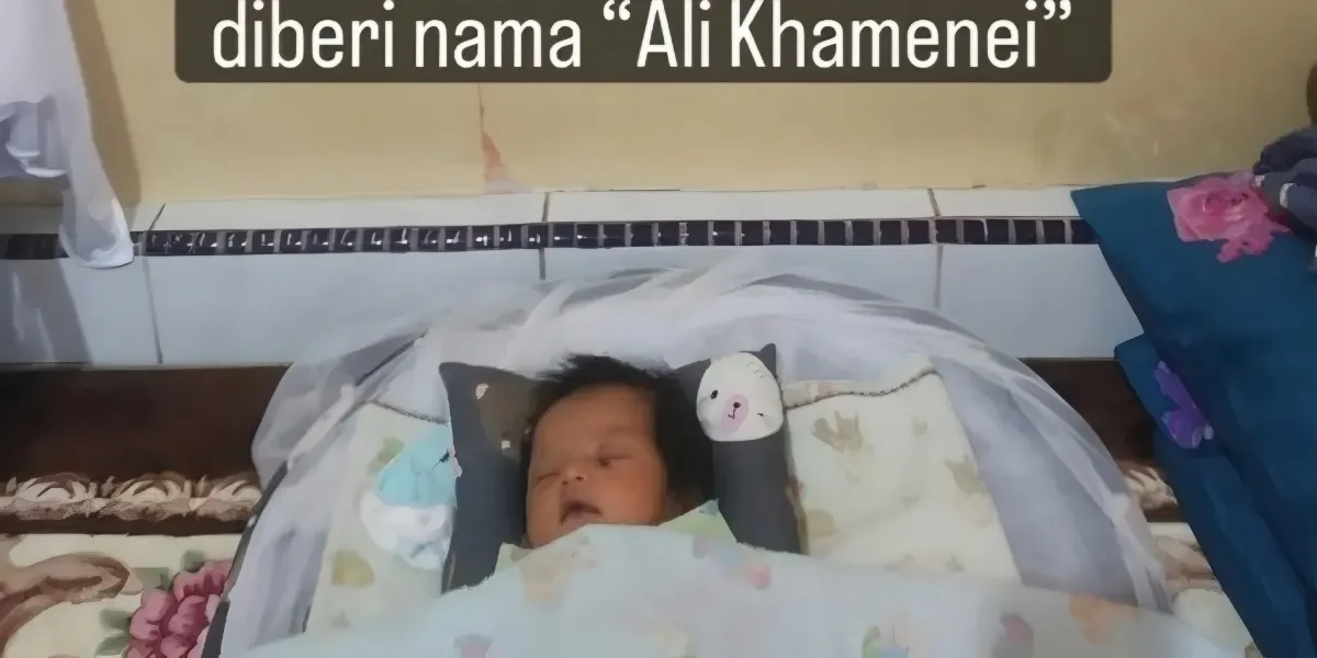 Viral Bayi di Indonesia Diberi Nama Ali Khamenei, Jadi Simbol Penghormatan