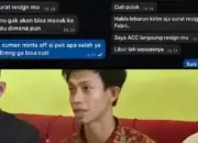 Viral Chat Izin Orang Tua Sakit, Karyawan Mie Gacoan Disuruh Resign Berujung Permintaan Maaf 11 Viral Chat Izin Jaga Orang Tua Sakit, Karyawan Mie Gacoan Diminta Resign Kini Berujung Permintaan Maaf