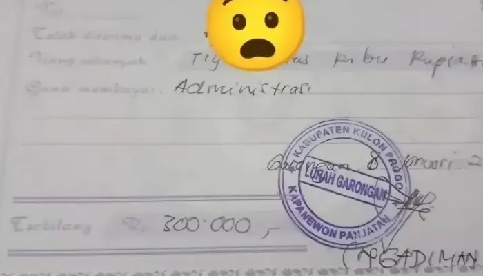 Viral Dugaan Pungli Lurah di Kulon Progo Terbongkar dari Unggahan Warga, Bukti Transfer Ikut Disorot