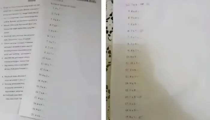 Viral Video Guru Kritik Siswa Kerjakan Soal Perkalian, Publik Terbelah Soal Metode Pembelajaran