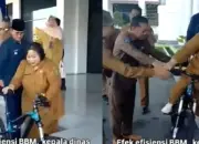 Viral! Kadis Pertanian Sumbawa Belajar Sepeda di Kantor Bupati, Ternyata Ini Alasannya