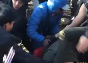 Viral Keributan Pendaki di Puncak Gunung Lawu Rebutan Spot Foto Picu Kericuhan