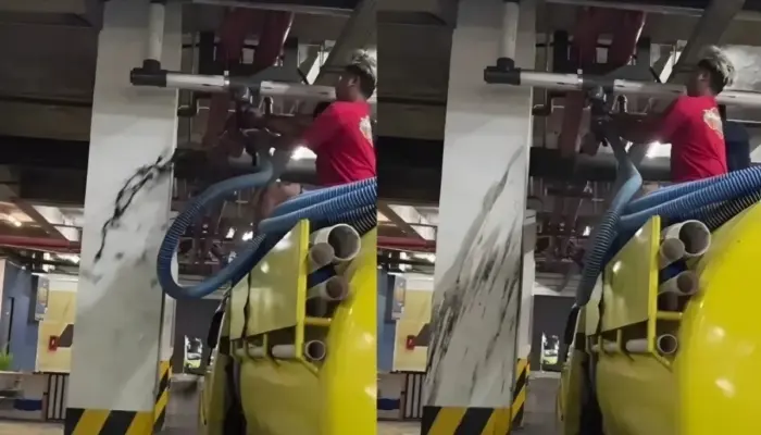 Viral Aktivitas Sedot WC di Mal Yogyakarta, Mobil Berpelindung Bikin Netizen Deg-degan