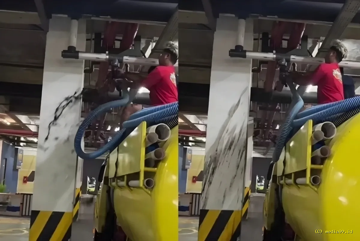Viral Sedot WC di Mal Yogyakarta Mobil Tertutup Pelindung Bikin Netizen Deg degan