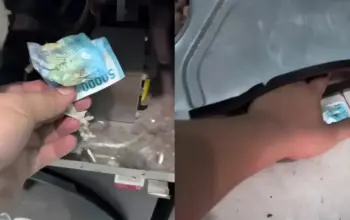 Viral Uang Rp50 Ribu di Mesin Dryer Netizen Ramai Ikut Cek