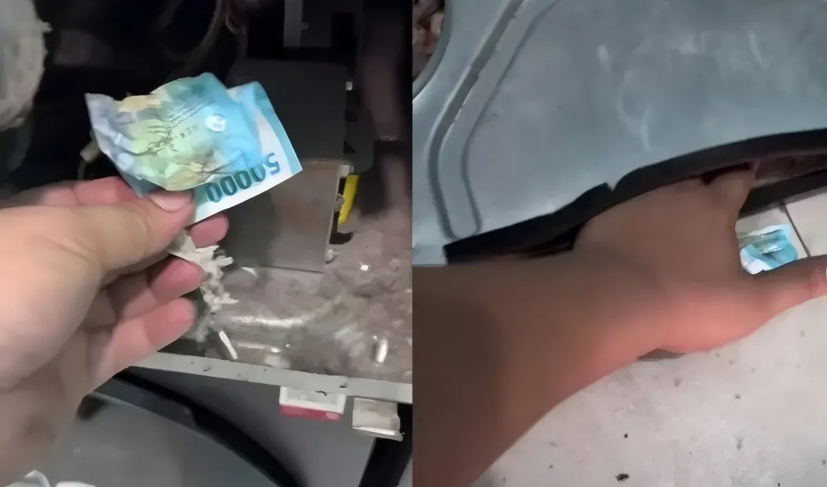 Viral Uang Rp50 Ribu di Mesin Dryer Netizen Ramai Ikut Cek