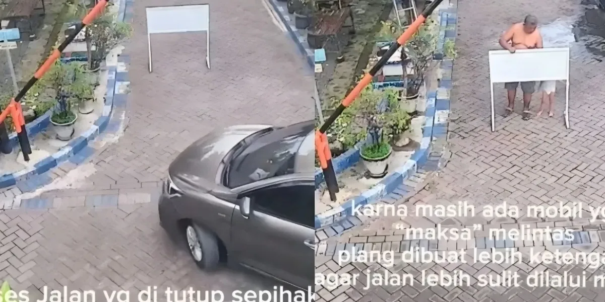 Viral Warga Tutup Akses Jalan Umum di Sidoarjo, Pengakuan Kepemilikan Picu Amarah Netizen