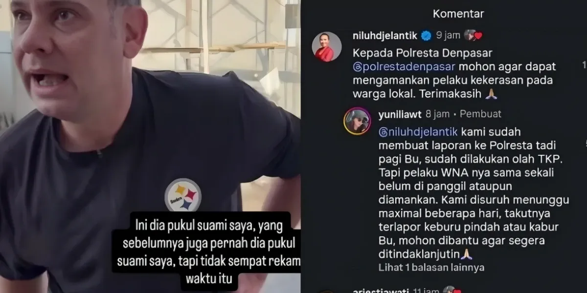 WNA Italia Mengamuk di Bali Warga Denpasar Diduga Dipukul dan Motor Dirusak