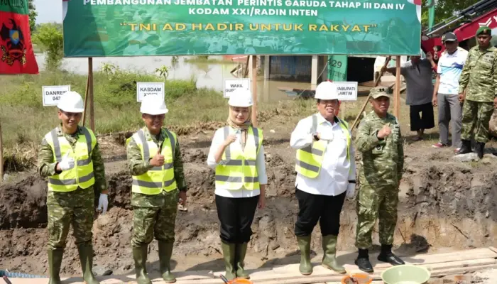 Jembatan Perintis Garuda Dibangun di Kalipasir, Dorong Akses Ekonomi dan Pendidikan Warga