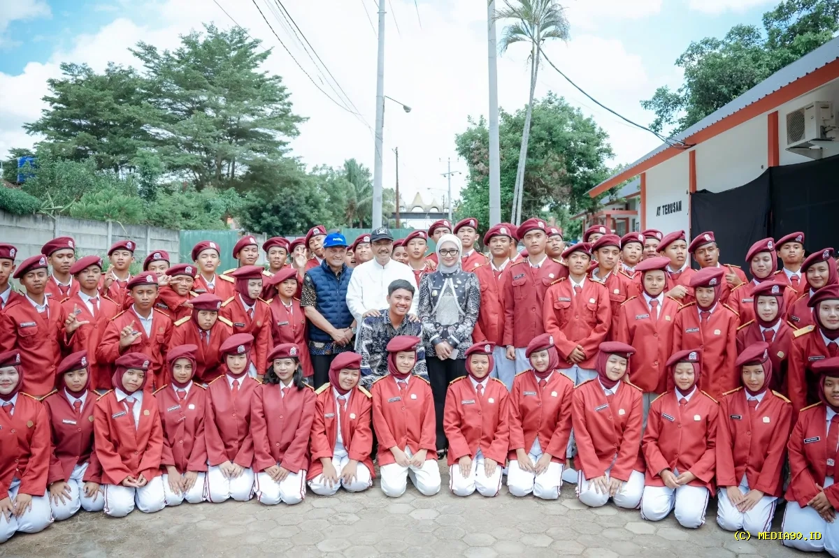 Wagub Jihan Nurlela Bersama Mensos Saifullah Yusuf Cek Pelaksanaan Sekolah Rakyat di Lampung Selatan