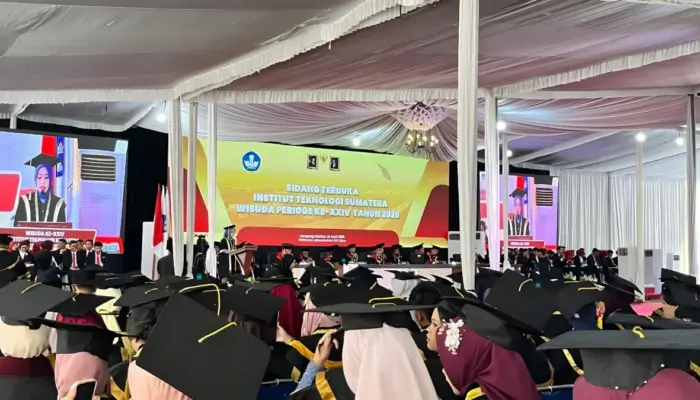 Itera Wisuda 1.288 Mahasiswa Periode ke-24, Rektor Dorong Lulusan Jadi Pencipta Lapangan Kerja
