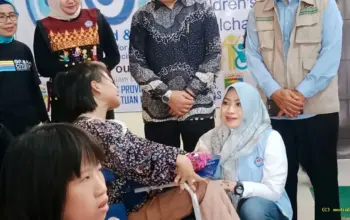 Bantuan 175 Kursi Roda untuk Anak Cerebral Palsy di Lampung Dapat Apresiasi Mayang Suri Djausal