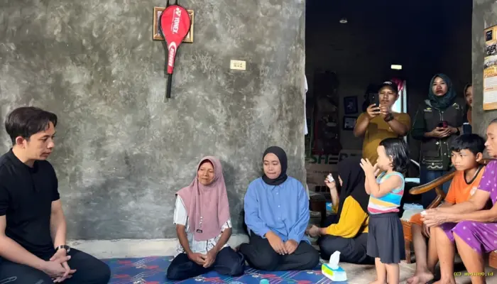 Bupati Egi Kunjungi Keluarga Lansia Terdakwa Kasus Getah Karet, Upayakan Restorative Justice