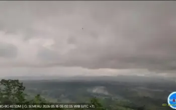 Gunung Semeru Kembali Bergolak, PVMBG Minta Warga Waspada dan Jauhi Area Bahaya