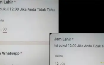 Viral Formulir Lamaran Kerja Cantumkan Jam Lahir, Netizen Pertanyakan Tujuannya 3 Heboh Formulir Lowongan Kerja Cantumkan Jam Lahir, Warganet Ramai Berkomentar
