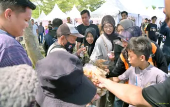 IDS Sumatra 2026 di Kalianda Bawa Berkah, Dagangan Pedagang Lansia Langsung Ludes 6 IDS Sumatera 2026 di Kalianda Dongkrak Ekonomi Produk UMKM Diserbu Pengunjung