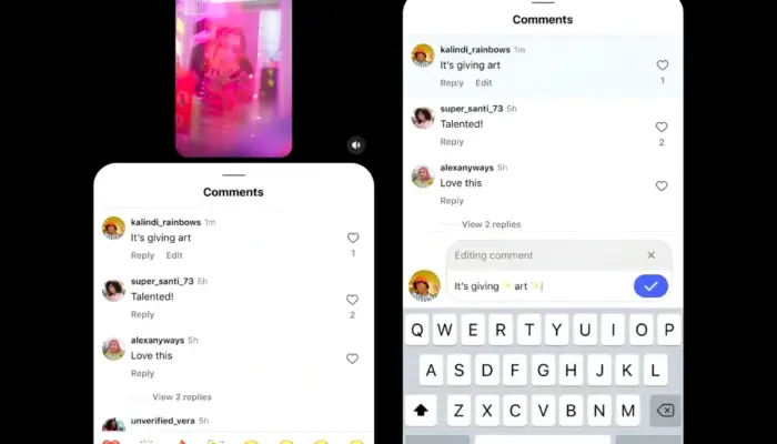 Instagram Hadirkan Fitur Edit Komentar, Salah Ketik Kini Bisa Diperbaiki