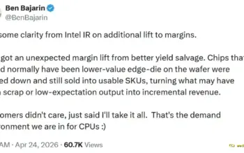 Intel Sulap Chip Cacat Jadi Produk AI, Strategi Baru Dongkrak Pendapatan
