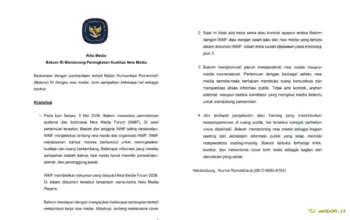 Bakom RI Tegaskan Kolaborasi dengan New Media untuk Perkuat Ekosistem Informasi Publik 3 Klarifikasi Bakom RI Gandeng New Media Jadi Strategi Lawan Disinformasi Digital
