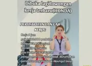 Lowongan Kerja Honda Gaji Rp6 Juta Viral di TikTok Diduga Jadi Modus Penipuan