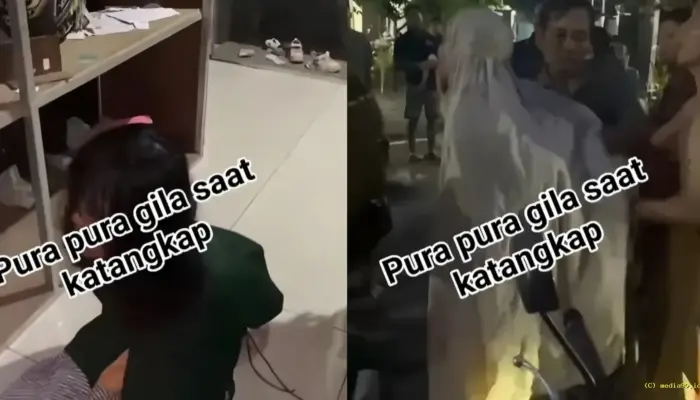 Emak-Emak Pakai Mukena Curi Motor Saat Magrib, Akhirnya Tertangkap Warga